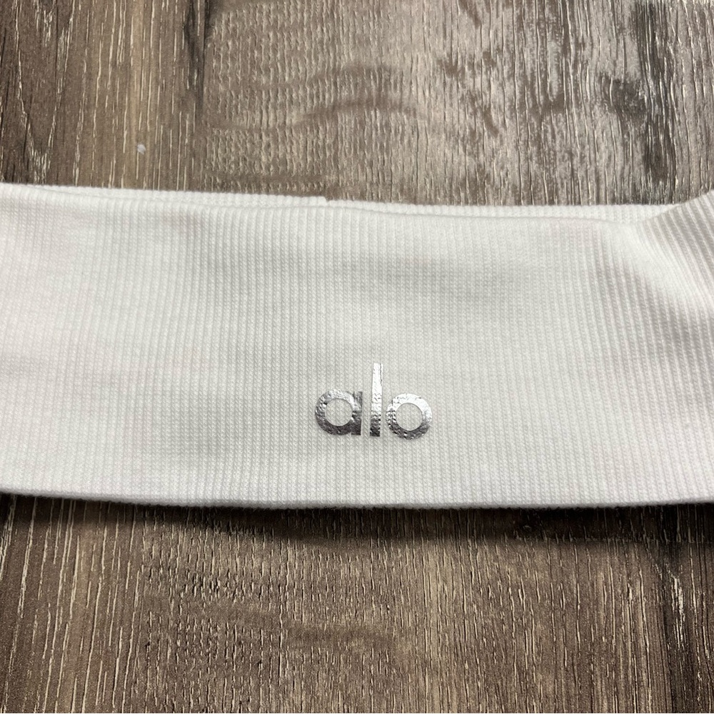 Alo White Headband